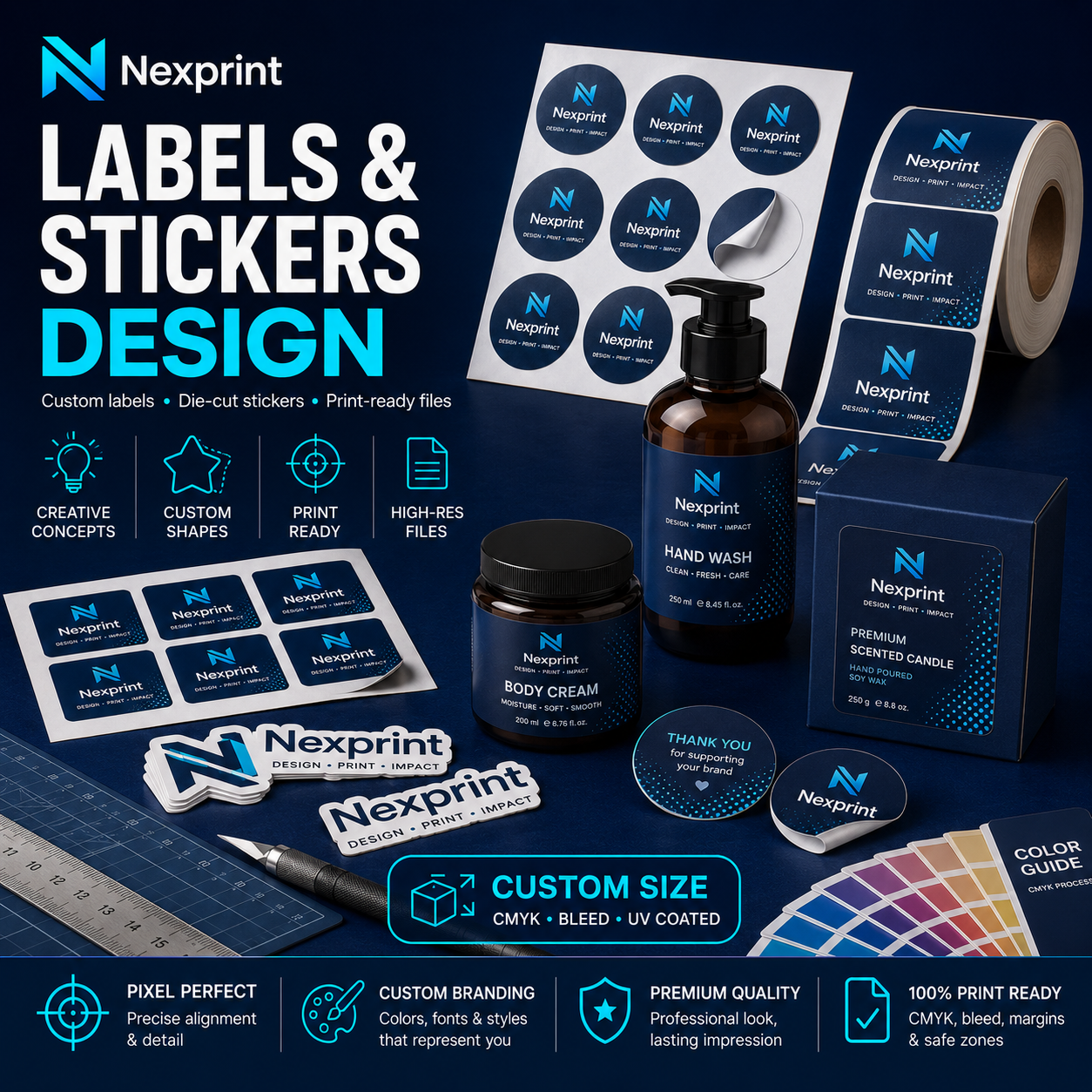 Labels & Stickers Design