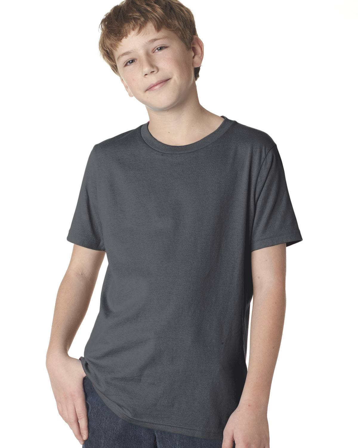 Next Level Youth Boys Cotton Crew | 3310