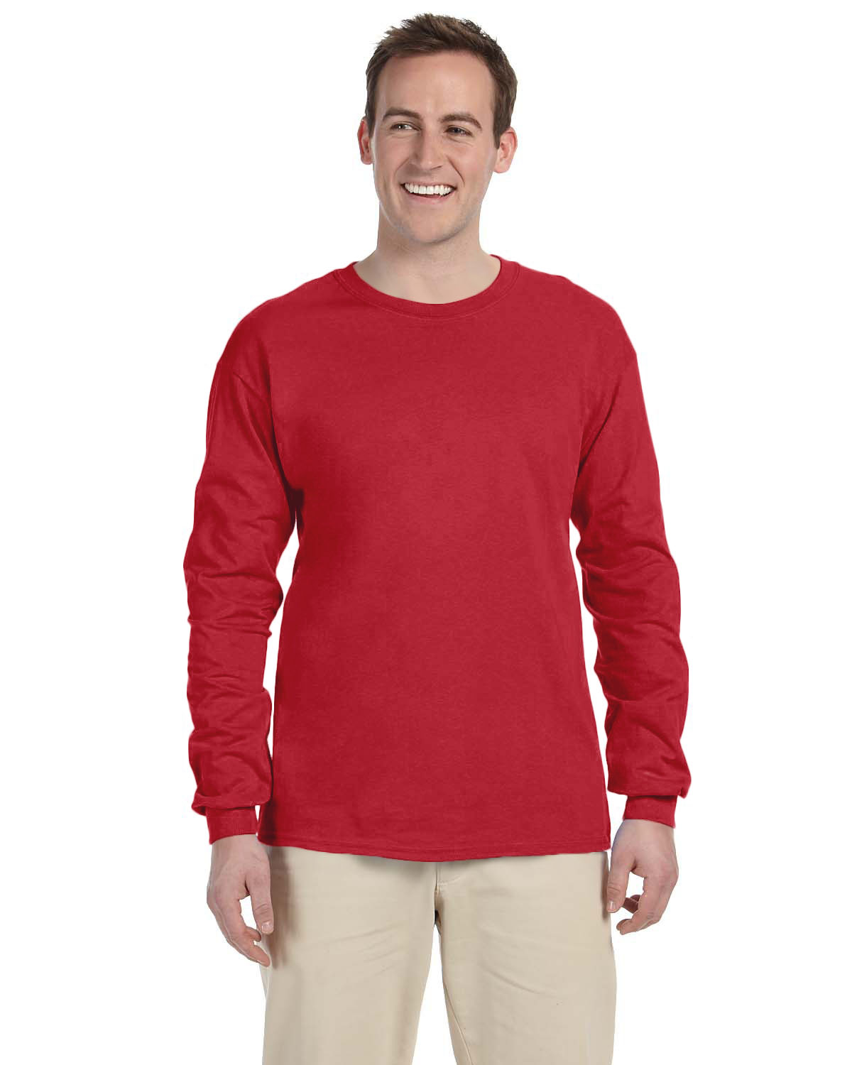 Gildan Adult Ultra Cotton 10 oz.lin. yd. Long-Sleeve T-Shirt | G240